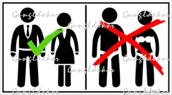 Öltözködési szabályzat (dress code) piktogramok tábla matrica