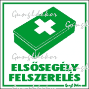 Elsősegély felszerelés kismatrica