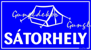 Sátorhely tábla matrica