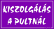 Kiszolgálás a pulnál tábla matrica, lila színben fehér felirattal