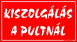Kiszolgálás a pulnál tábla matrica, piros színben fehér felirattal