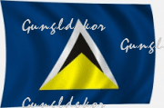 Saint Lucia zászló