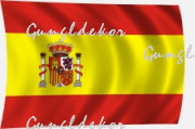 Spanyol címeres zászló