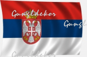 Szerb zászló