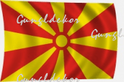 Macedónia zászló