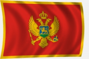 Montenegro zászló