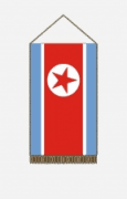 Koreai NDK asztali zászló